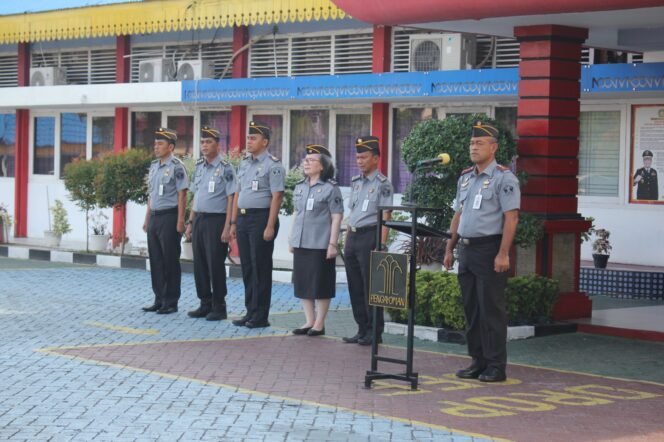 
					APEL PAGI PEGAWAI LAPAS PEKANBARU: “JAGA NETRALITAS JELANG PILKADA 2024”