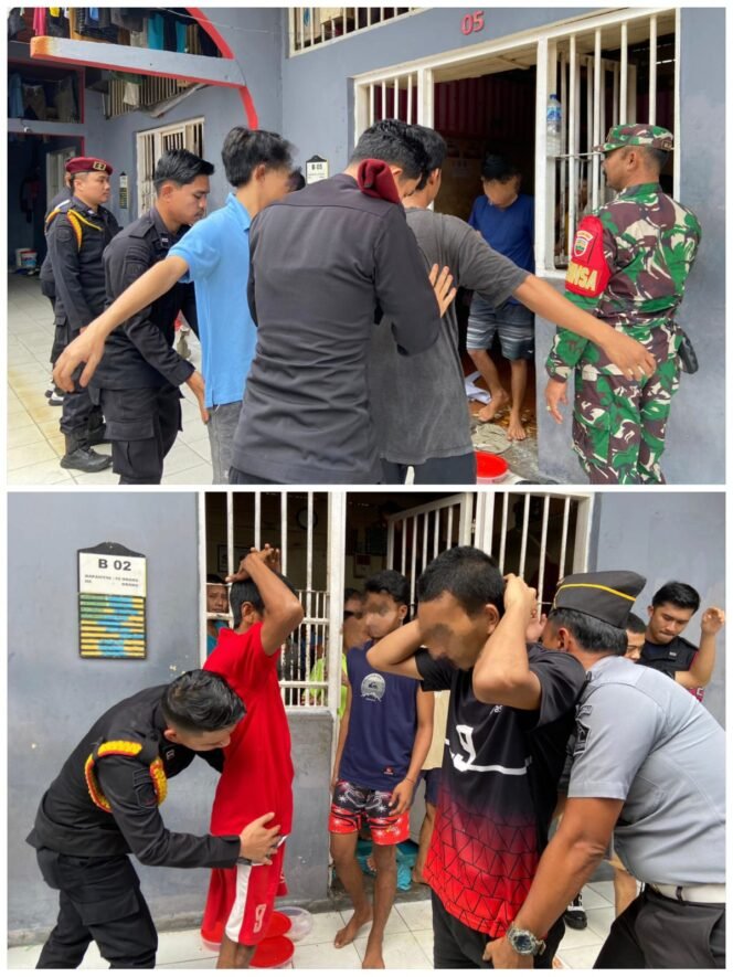 
					Tindak Lanjuti Program Aksi Menteri Imigrasi dan Pemasyarakatan Lapas Selatpanjang Laksanakan Razia Blok Hunian Bersama APH.