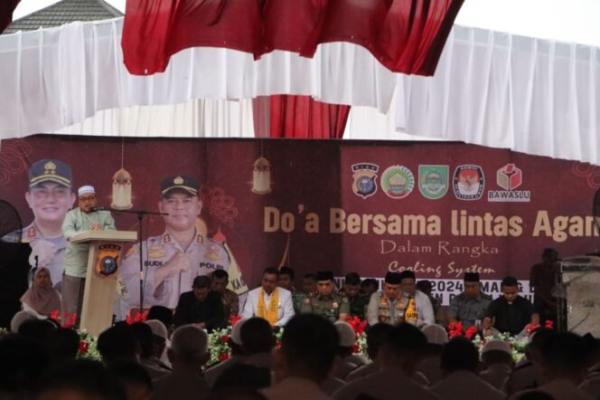 
					OMP-LK24, Doa Bersama Lintas Agama Demi Pilkada 2024 yang Aman dan Damai Di Rokan Hulu