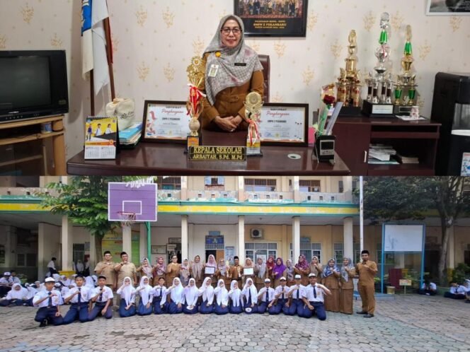 
					Siswa SMPN 2 Pekanbaru Meraih Gelar Juara Satu Dan Tiga Dalam Rangka HUT SMA 7 Pekanbaru 