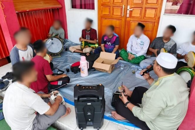 
					Alunan Merdu Marawis Dari Balik Jeruji Lapas Pekanbaru