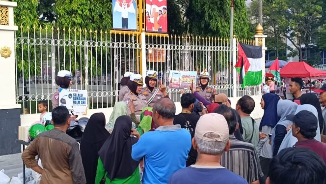 
					Sukseskan Naturu 2024 – 2025 Ditlantas Polda Riau Taja Kampanye Keselamatan Di Area CFD