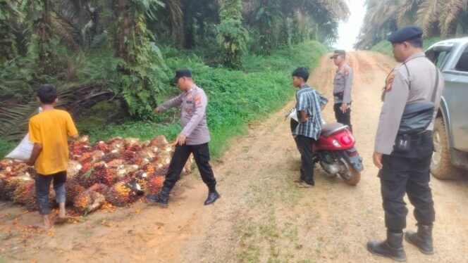 
					Kapolsek Kabun Pastikan Situasi Kondusif di Tengah Aksi FPBMS dengan Patroli Dialogis