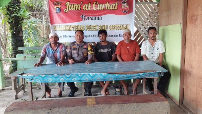 
					Jum’at Curhat Bhabinkamtibmas Polsek Bonai Darussalam Perkuat Sinergi dengan Masyarakat Desa Sontang