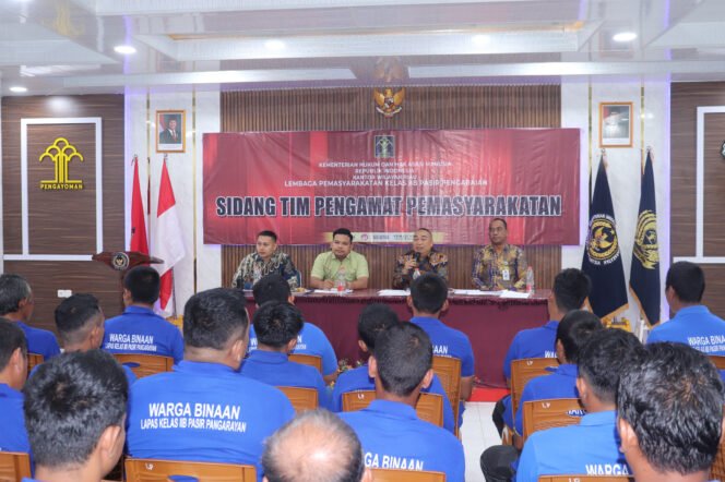 
					Penuhi Hak Warga Binaan, Lapas Pasir Pangaraian Laksanakan Sidang TPP Pada 36 Orang Narapidana.