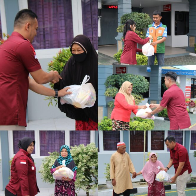 
					Dukung Program Akselerasi Menimipas, Lapas Pekanbaru Berikan Bantuan Sosial Kepada Masyarakat