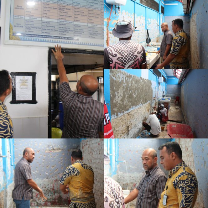 
					Pastikan Sehat, Higienis, dan Berkualitas : Kalapas Pekanbaru Tinjau Progres Renovasi Dapur.