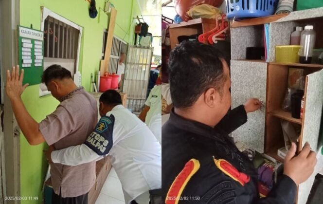 
					Lapas Pekanbaru Konsisten Gelar Razia Kamar Hunian Warga Binaan Sebagai Langkah Konkret Berantas Perederan Narkoba dan Modus Penipuan