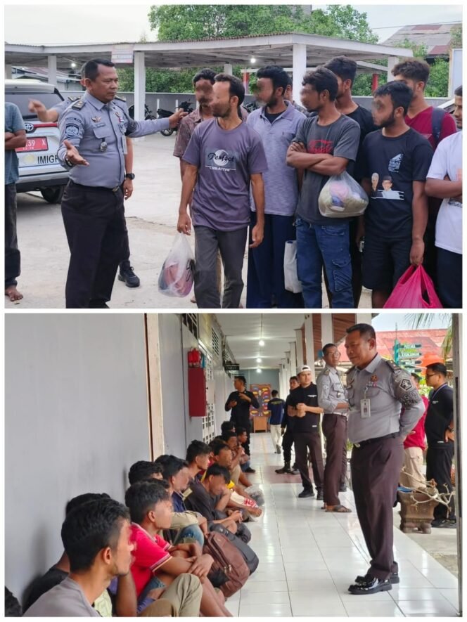 
					Lapas Selatpanjang Terima terima 20 orang WNA Bangladesh dan 2 orang WNI Guna Penitipan Sementara Prosesi Pemeriksaan Kantor Imigrasi Kelas IIB TPI Selatpanjang 