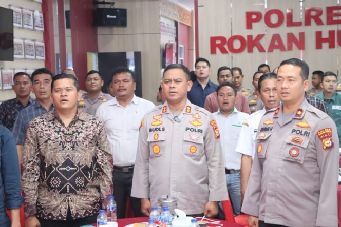 
					Peogram Asta Cita Presiden RI: Polres Rohul Laksanakan Cofee Morning Bersama Perusahaan Dan Kelompok Tani Jagung Bahas Ketahanan Pangan