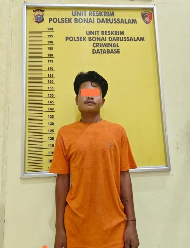 
					Dengan Penyelidikan Intensif Seorang Pria Berhasil Di Cokol Unit Reskrim Polsek Bonai DS Di SPBU Pertamina Bengkalis