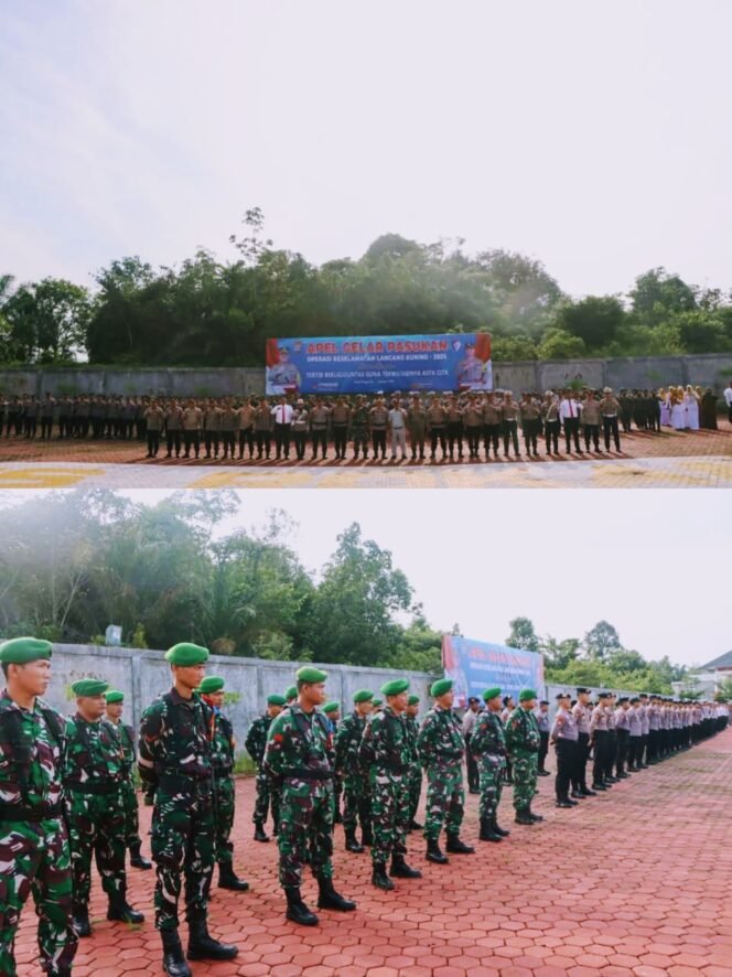 
					OK-LK25-Apel Gelar Pasukan Operasi Keselamatan Lancang Kuning 2025 Polres Rokan Hulu: Wujudkan Tertib Lalu Lintas Untuk Keselamatan Bersama