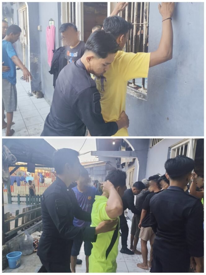 
					Tindak Tegas Halinar, Lapas Selatpanjang Razia dan Musnahkan Barang Bukti.