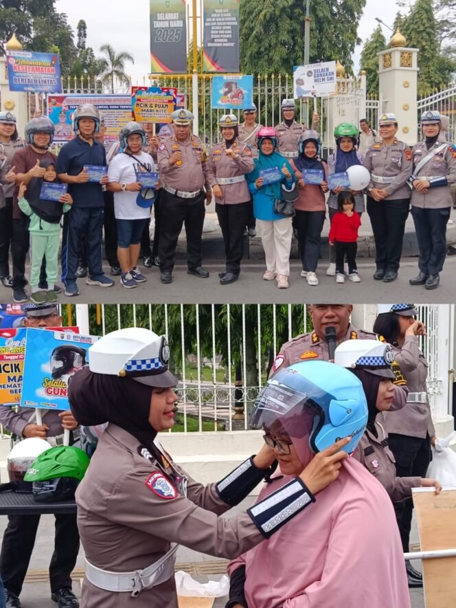 
					Kesadaran Lalu Lintas Meningkat, Polda Riau Gelar Kampanye di Car Free Day Pekanbaru.