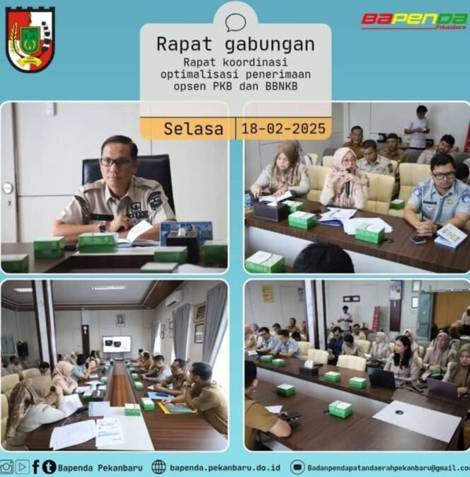 
					Bapenda Pekanbaru Gandeng Polda Riau dan Samsat untuk Optimalkan Opsen Pajak