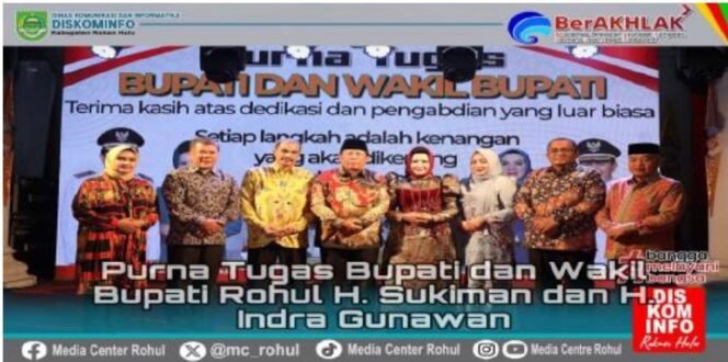 
					Purna Tugas Bupati Rokan Hulu H. Sukiman Sampaikan Salam Perpisahan