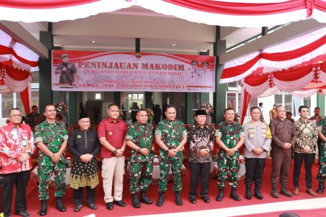 
					Ka. Lapas Pasir Pangaraian Hadiri Kunjungan Pangdam I/BB, Perkuat Sinergi dengan Forkopimda Rohul.