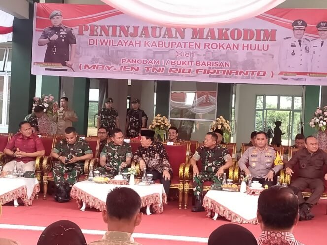 
					Pangdam I Bukit Barisan Resmikan Makodim Baru Rokan Hulu, Simbol Kuat Pertahanan dan Sinergi Daerah.