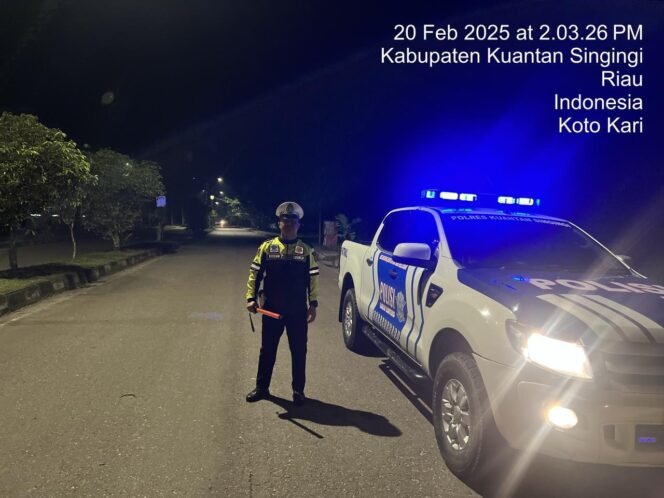 
					Polres Kuantan Singingi Gelar KRYD Cipkon Harkamtibmas untuk Amankan Menjelang Ramadhan 1446 H