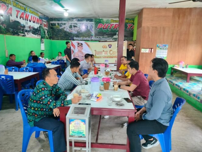 
					Polres Kuansing Wujudkan Cooling System, Tokoh Pemuda Apresiasi Jumat Curhat.