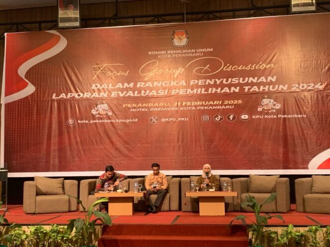 
					FGD KPU Pekanbaru: Telaah Tahapan Pemilu 2024 dan Penyusunan Kebijakan Baru