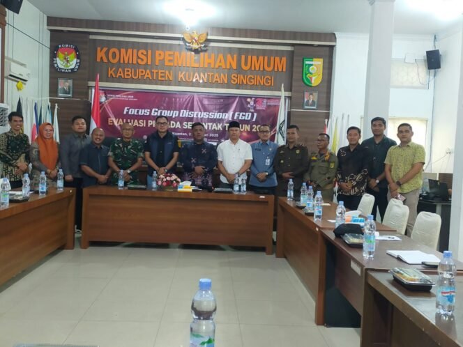 
					Polres Kuansing Hadiri FGD Evaluasi Pilkada 2024: Pastikan Pemilu Aman dan Kondusif