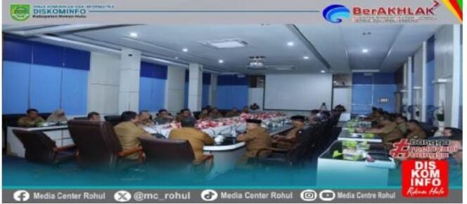 
					Pasca Dilantik, Wakil Bupati Rohul Gelar Rapat Dinas Perdana.