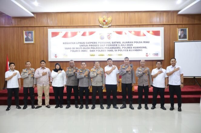 
					Polres Kuansing Gelar Litsus Catpers untuk Kenaikan Pangkat, Pastikan Personel Berintegritas!