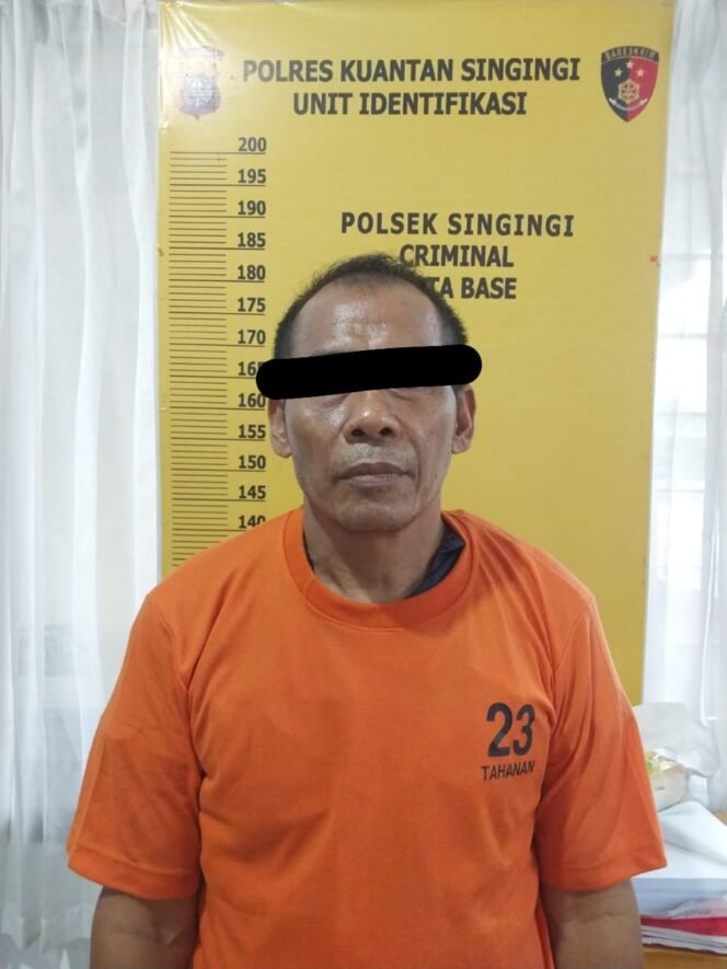 
					Polsek Singingi Tangkap Pengedar Sabu, 42 Paket Siap Edar Disita.