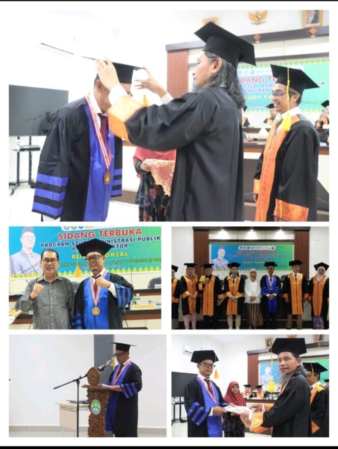 
					Raih Gelar Doktor Ilmu Administrasi, Rudy Fadrial Dapat Ucapan Selamat dari GWI Rohul dan Tokoh Masyarakat.