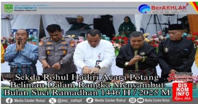
					Sambut Ramadhan, Pemkab Rohul Gelar Tradisi Potang Bulimau dan Santuni Anak Yatim.