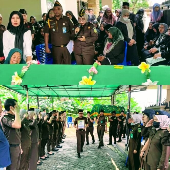 
					Wakajati Riau Pimpin Prosesi Pelepasan Jenazah Sekaligus Berikan Penghormatan Terakhir Almarhum Jaksa Syahril Siregar, SH.