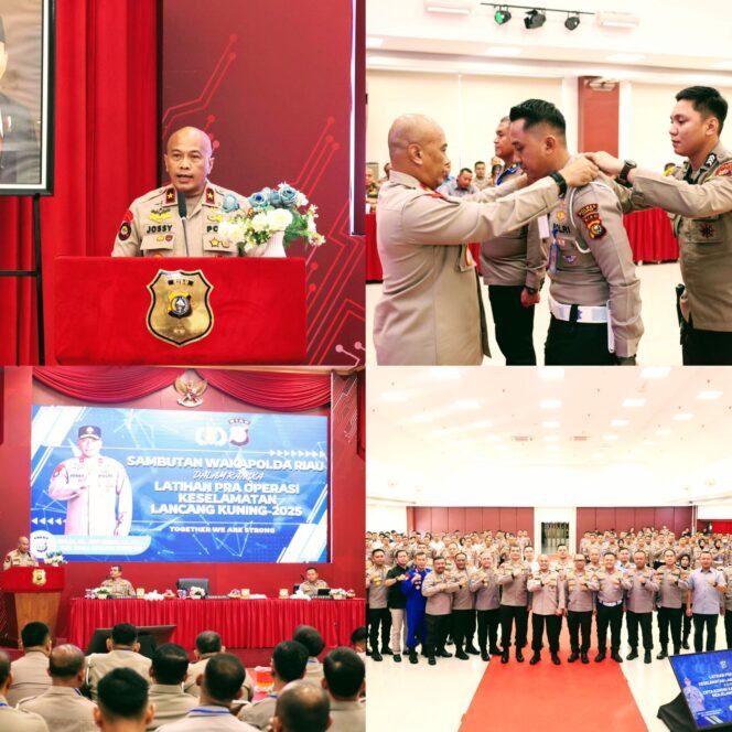 
					Wakapolda Riau Pimpin Lat Pra Ops Keselamatan Lancang Kuning 2025