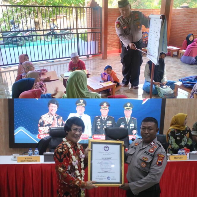 
					Aiptu Adi, Polisi Blora yang Membangun TPQ dari Gajinya, Terima Penghargaan Kak Seto Award.