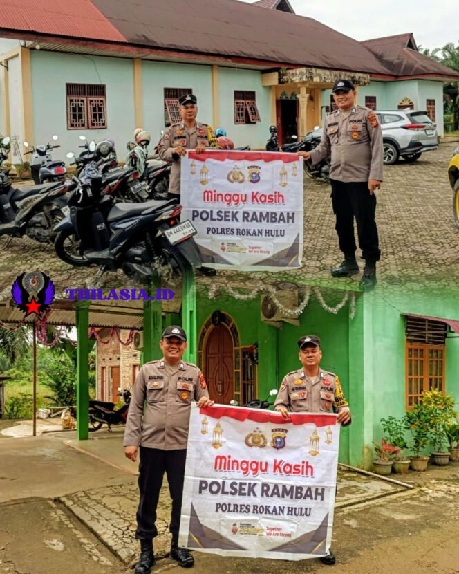 
					Polsek Rambah Gelar Patroli dan Pengamanan di Tempat Ibadah, Ciptakan Rasa Aman bagi Jemaat.