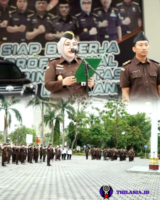 
					Wakajati Riau Pimpin Apel, Tegaskan Kesiapan Jajaran Dalam Inspeksi dan Kunker Komisi III DPR RI.