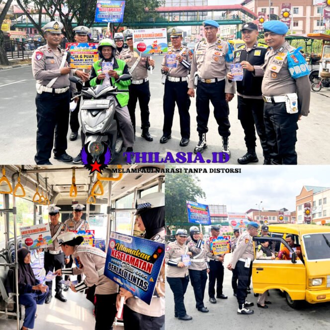 
					Dirlantas Polda Riau Gencar Laksanakan Agenda Edukasi Pada Operasi Hari Kedua Keselamatan Lancang Kuning 2025