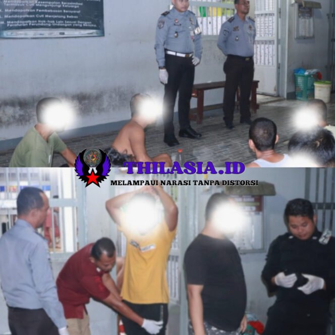 
					Lapas Pasir Pangaraian Gelar Razia Malam Hari, Perkuat Pengamanan dan Deteksi Dini.