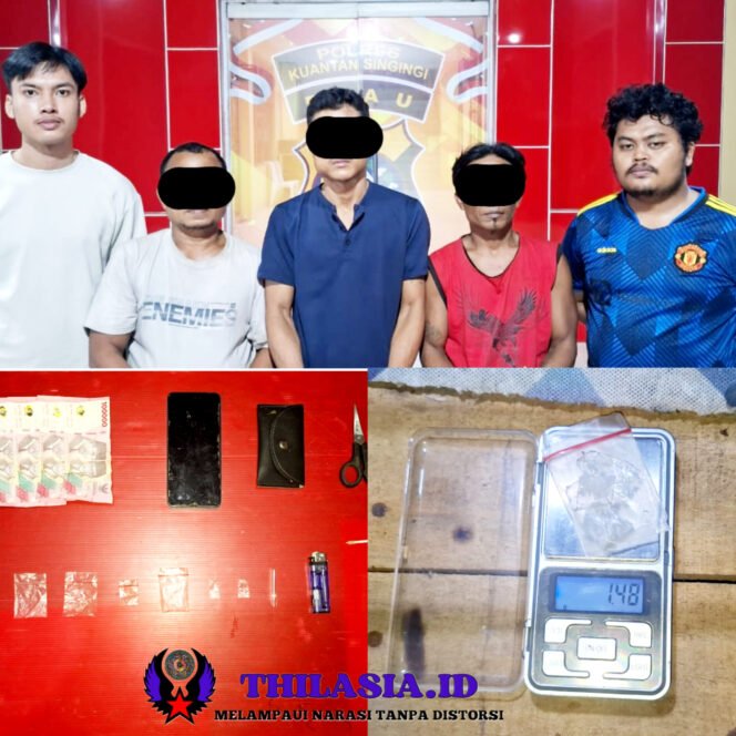 
					Tim Mata Elang Polres Kuansing Bongkar Jaringan Narkoba di Desa Sungai Besar