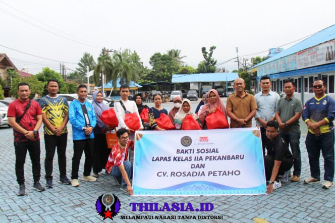 
					Dukung Program Akselerasi, Lapas Pekanbaru Salurkan Bantuan Sosial.