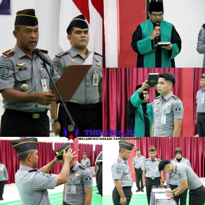 
					Lapas Kelas IIA Pekanbaru Lantik Pegawai Negeri Sipil Baru, Luthfie Al Fayed Resmi Menjadi Pembina Keamanan Pemasyarakatan.