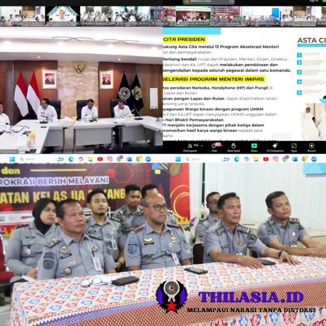 
					Lapas Pekanbaru Dukung 13 Program Akselerasi dalam Pengarahan Dirjen Pemasyarakatan