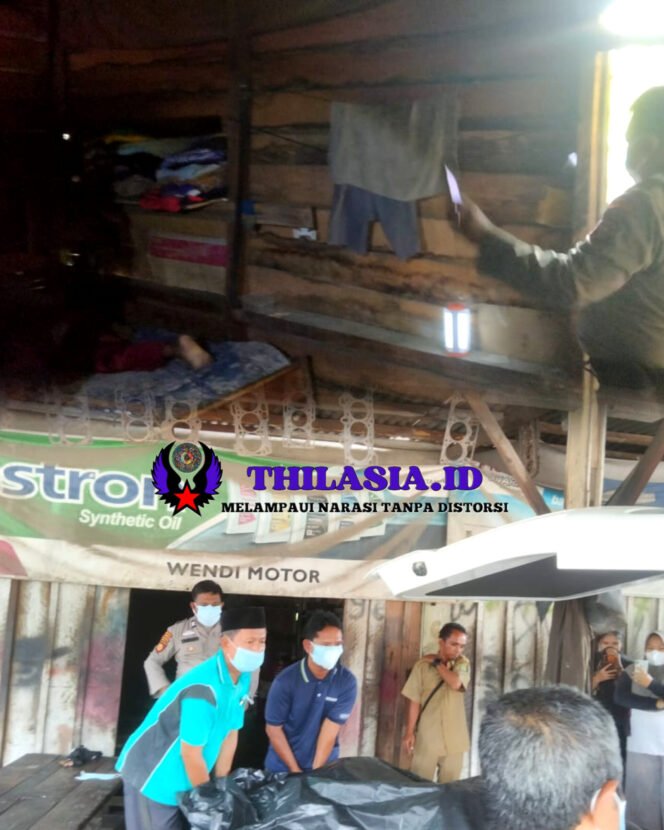 
					Warga Geger, Polsek Ujung Batu Sigap Tangani Penemuan Mayat di Bengkel.