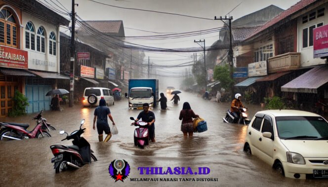 
					Banjir Rendam Pekanbaru, Empat Kecamatan Terdampak Parah.