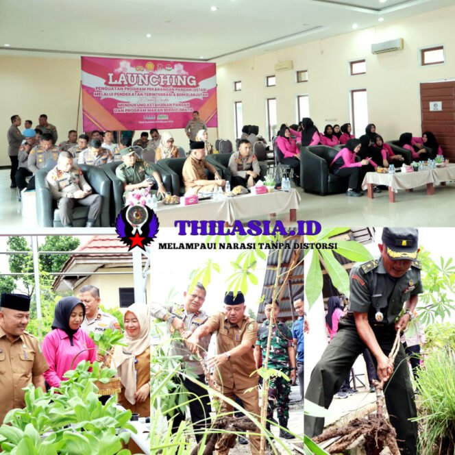 
					Polres Kuansing Resmikan Program Perkarangan Lestari untuk Ketahanan Pangan