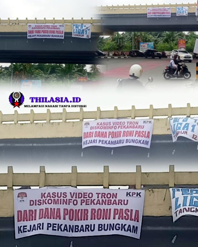 
					Spanduk Misterius di Fly Over Sudirman, Soroti Isu Panas Roni Pasla!