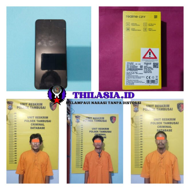 
					Polsek Tambusai Ungkap Kasus Pencurian dengan Pemberatan di Desa Talikumain, Tiga Tersangka Diamankan.