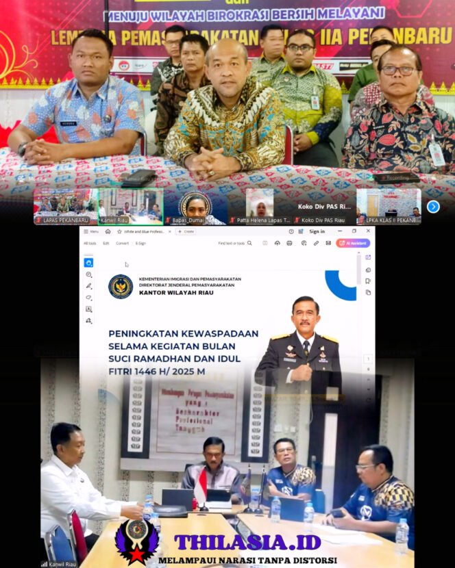 
					Kanwil Ditjenpas Riau Gelar Penguatan Kewaspadaan Sambut Ramadhan dan Idul Fitri 1446 H