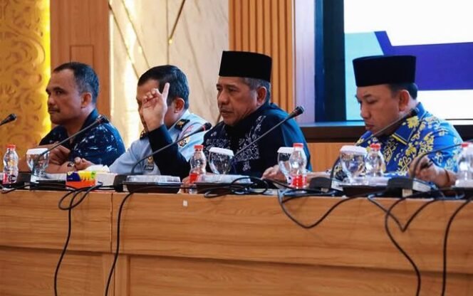 
					Pemkab Siak Gelar Rakor Forkopimda, Penanganan Bencana Banjir Jadi Bahasan Utama.