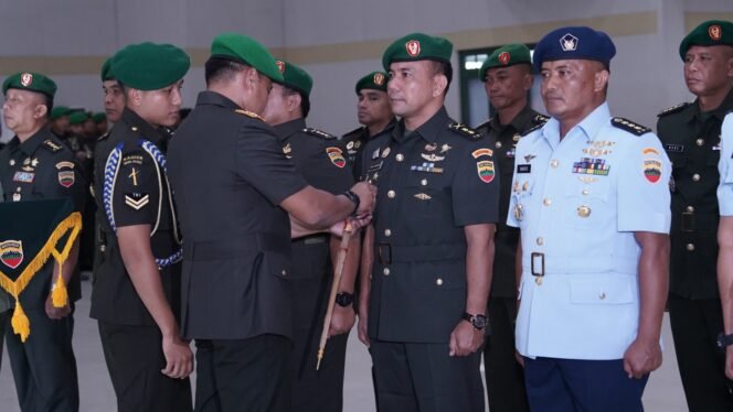 
					Pangdam I/BB Pimpin Sertijab Kasdam dan Pejabat Utama Kodam I/BB